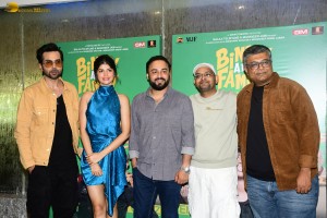 Binny and Family Song Launch attended by Anjini Dhawan and other cast and crew