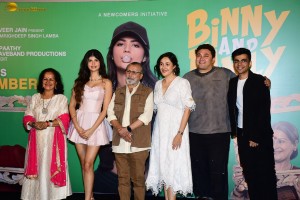 Binny and Family Trailer Launch attended by Anjini Dhawan, Varun Dhawan, Pankaj Kapoor, Ekta Kapoor, and others