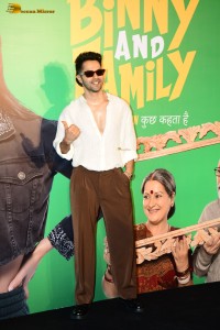 Binny and Family Trailer Launch attended by Anjini Dhawan, Varun Dhawan, Pankaj Kapoor, Ekta Kapoor, and others