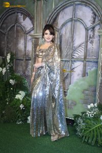 Vedant Birla and Tejal Kulkarni Wedding Reception attended by Birla family, Thackeray family, Urvashi Rautela, Poonam Dhillon, Neelam Kothari, and others