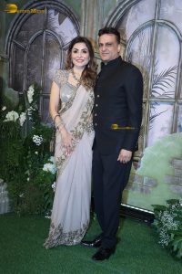 Vedant Birla and Tejal Kulkarni Wedding Reception attended by Birla family, Thackeray family, Urvashi Rautela, Poonam Dhillon, Neelam Kothari, and others