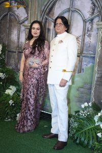 Vedant Birla and Tejal Kulkarni Wedding Reception attended by Birla family, Thackeray family, Urvashi Rautela, Poonam Dhillon, Neelam Kothari, and others