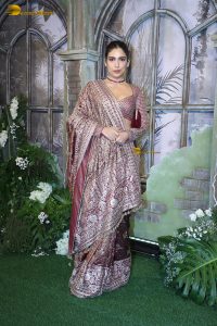 Vedant Birla and Tejal Kulkarni Wedding Reception attended by Birla family, Thackeray family, Urvashi Rautela, Poonam Dhillon, Neelam Kothari, and others
