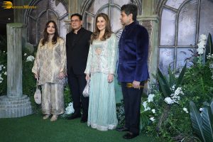 Vedant Birla and Tejal Kulkarni Wedding Reception attended by Birla family, Thackeray family, Urvashi Rautela, Poonam Dhillon, Neelam Kothari, and others