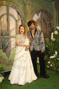 Vedant Birla and Tejal Kulkarni Wedding Reception attended by Birla family, Thackeray family, Urvashi Rautela, Poonam Dhillon, Neelam Kothari, and others