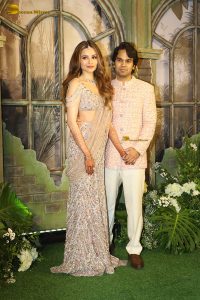 Vedant Birla and Tejal Kulkarni Wedding Reception attended by Birla family, Thackeray family, Urvashi Rautela, Poonam Dhillon, Neelam Kothari, and others