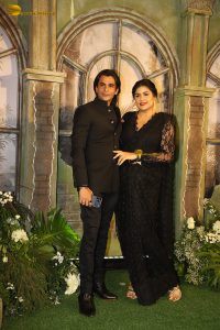 Vedant Birla and Tejal Kulkarni Wedding Reception attended by Birla family, Thackeray family, Urvashi Rautela, Poonam Dhillon, Neelam Kothari, and others