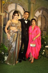 Vedant Birla and Tejal Kulkarni Wedding Reception attended by Birla family, Thackeray family, Urvashi Rautela, Poonam Dhillon, Neelam Kothari, and others