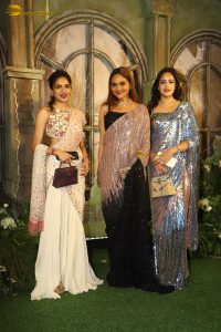Vedant Birla and Tejal Kulkarni Wedding Reception attended by Birla family, Thackeray family, Urvashi Rautela, Poonam Dhillon, Neelam Kothari, and others