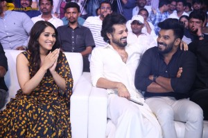 Bomma Blockbuster Pre-Release attended by Nandu, Rashmi Gautam and Naga Shaurya