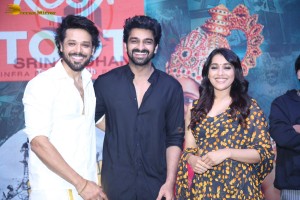 Bomma Blockbuster Pre-Release attended by Nandu, Rashmi Gautam and Naga Shaurya