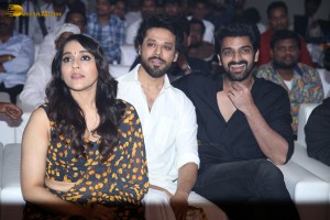 Bomma Blockbuster Pre-Release attended by Nandu, Rashmi Gautam and Naga Shaurya
