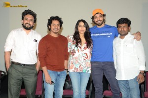 Success Meet of Telugu Film Bomma Blockbuster - attended by Nandu and Rashmi Gautam