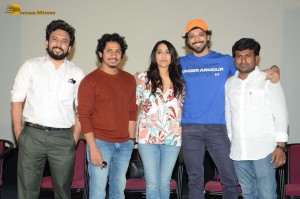 Success Meet of Telugu Film Bomma Blockbuster - attended by Nandu and Rashmi Gautam