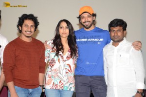 Success Meet of Telugu Film Bomma Blockbuster - attended by Nandu and Rashmi Gautam