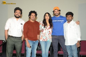 Success Meet of Telugu Film Bomma Blockbuster - attended by Nandu and Rashmi Gautam