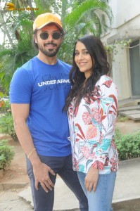 Success Meet of Telugu Film Bomma Blockbuster - attended by Nandu and Rashmi Gautam