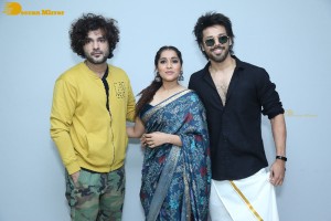 Bomma Blockbuster trailer launch with Rashmi Gautam, Nandu and Siddhu Jonnalagadda