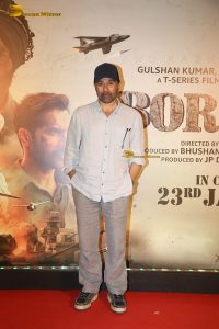 Border 2 Screening attended by Sunny Deol, Varun Dhawan, Sonam Bajwa, Medha Rana, Ahan Shetty, and Suniel Shetty