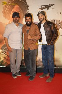 Border 2 Screening attended by Sunny Deol, Varun Dhawan, Sonam Bajwa, Medha Rana, Ahan Shetty, and Suniel Shetty