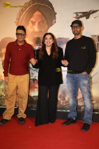 Border 2 Screening attended by Sunny Deol, Varun Dhawan, Sonam Bajwa, Medha Rana, Ahan Shetty, and Suniel Shetty