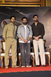 Border 2 Success Celebration attended by Sunny Deol, Varun Dhawan, Ahan Shetty, Sonam Bajwa, and Medha Rana