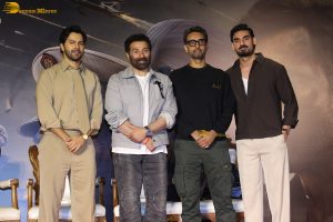 Border 2 Success Celebration attended by Sunny Deol, Varun Dhawan, Ahan Shetty, Sonam Bajwa, and Medha Rana