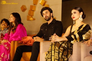 Brahmastra Pre-Release Event in Hyderabad attended by Ranbir Kapoor, Alia Bhatt, Nagarjuna, Junior NTR, S.S. Rajamouli, Mouni Roy and Karan Johar