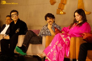 Brahmastra Pre-Release Event in Hyderabad attended by Ranbir Kapoor, Alia Bhatt, Nagarjuna, Junior NTR, S.S. Rajamouli, Mouni Roy and Karan Johar