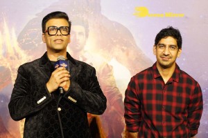 Brahmastra Motion Poster Release in Hyderabad attended by Ranbir Kapoor, Alia Bhatt, Nagarjuna, Karan Johar and SS Rajamouli