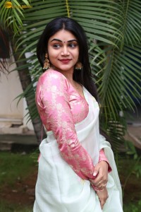 actress Bramarambika photoshoot in a saree