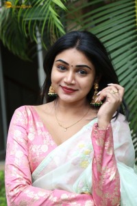 actress Bramarambika photoshoot in a saree