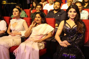 BRO Pre-Release attended by Pawan Kalyan, Sai Dharam Tej, Priya Prakash Varrier, Ketika Sharma, Urvashi Rautela and others