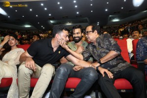 BRO Pre-Release attended by Pawan Kalyan, Sai Dharam Tej, Priya Prakash Varrier, Ketika Sharma, Urvashi Rautela and others