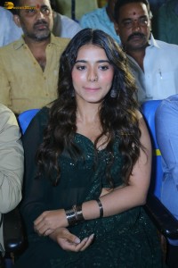 Bro Trailer Launch at Devi Theatre attended by Actress Ketika Sharma, Director Samuthirakani, Music Director Thaman, and Producer TG Vishwa Prasad