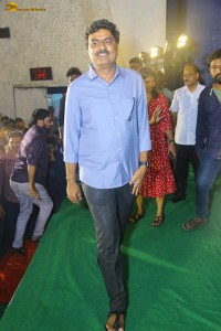 Bro Trailer Launch at Devi Theatre attended by Actress Ketika Sharma, Director Samuthirakani, Music Director Thaman, and Producer TG Vishwa Prasad