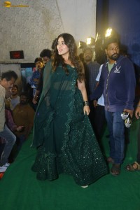 Bro Trailer Launch at Devi Theatre attended by Actress Ketika Sharma, Director Samuthirakani, Music Director Thaman, and Producer TG Vishwa Prasad