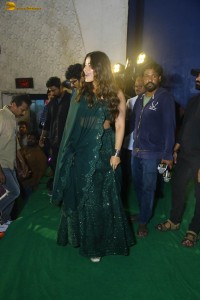 Bro Trailer Launch at Devi Theatre attended by Actress Ketika Sharma, Director Samuthirakani, Music Director Thaman, and Producer TG Vishwa Prasad