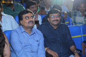 Bro Trailer Launch at Devi Theatre attended by Actress Ketika Sharma, Director Samuthirakani, Music Director Thaman, and Producer TG Vishwa Prasad
