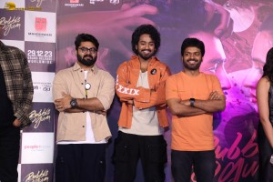 Bubblegum Trailer Launch attended by Roshan Kanakala, Maanasa Choudhary, Rana Daggubati, and Raghavendra Rao