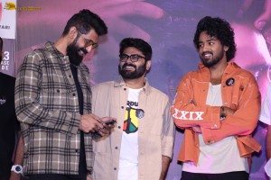 Bubblegum Trailer Launch attended by Roshan Kanakala, Maanasa Choudhary, Rana Daggubati, and Raghavendra Rao
