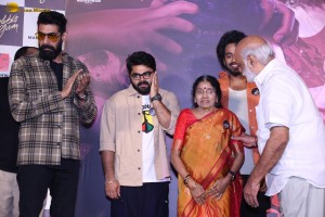 Bubblegum Trailer Launch attended by Roshan Kanakala, Maanasa Choudhary, Rana Daggubati, and Raghavendra Rao