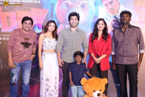 Buddy Pre-Release Press Meet attended by Allu Sirish, Prisha Singh, and Gayatri Bhardwaj