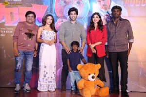 Buddy Pre-Release Press Meet attended by Allu Sirish, Prisha Singh, and Gayatri Bhardwaj