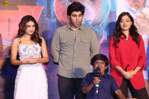 Buddy Pre-Release Press Meet attended by Allu Sirish, Prisha Singh, and Gayatri Bhardwaj