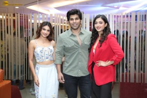 Buddy Pre-Release Press Meet attended by Allu Sirish, Prisha Singh, and Gayatri Bhardwaj