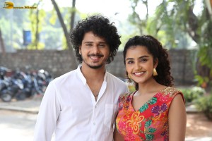 Butterfly movie press meet attended by Anupama Parameswaran and Nihal Kodhaty