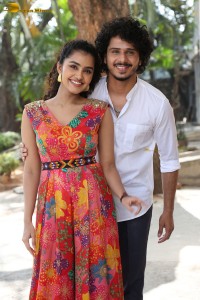 Butterfly movie press meet attended by Anupama Parameswaran and Nihal Kodhaty