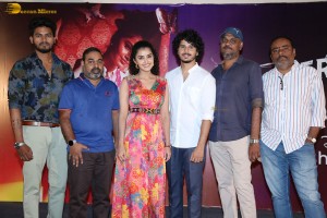 Butterfly movie press meet attended by Anupama Parameswaran and Nihal Kodhaty