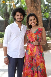 Butterfly movie press meet attended by Anupama Parameswaran and Nihal Kodhaty
